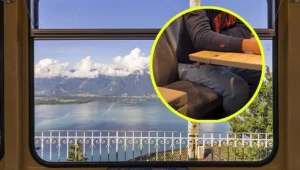 MSZ Ukrainy zareagowało na nagranie ze szwajcarskiego pociągu