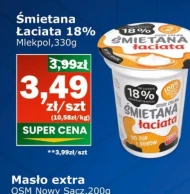 Śmietana Mlekpol