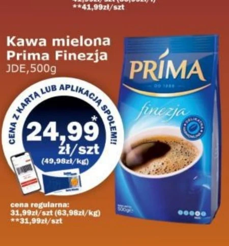 Kawa mielona Prima