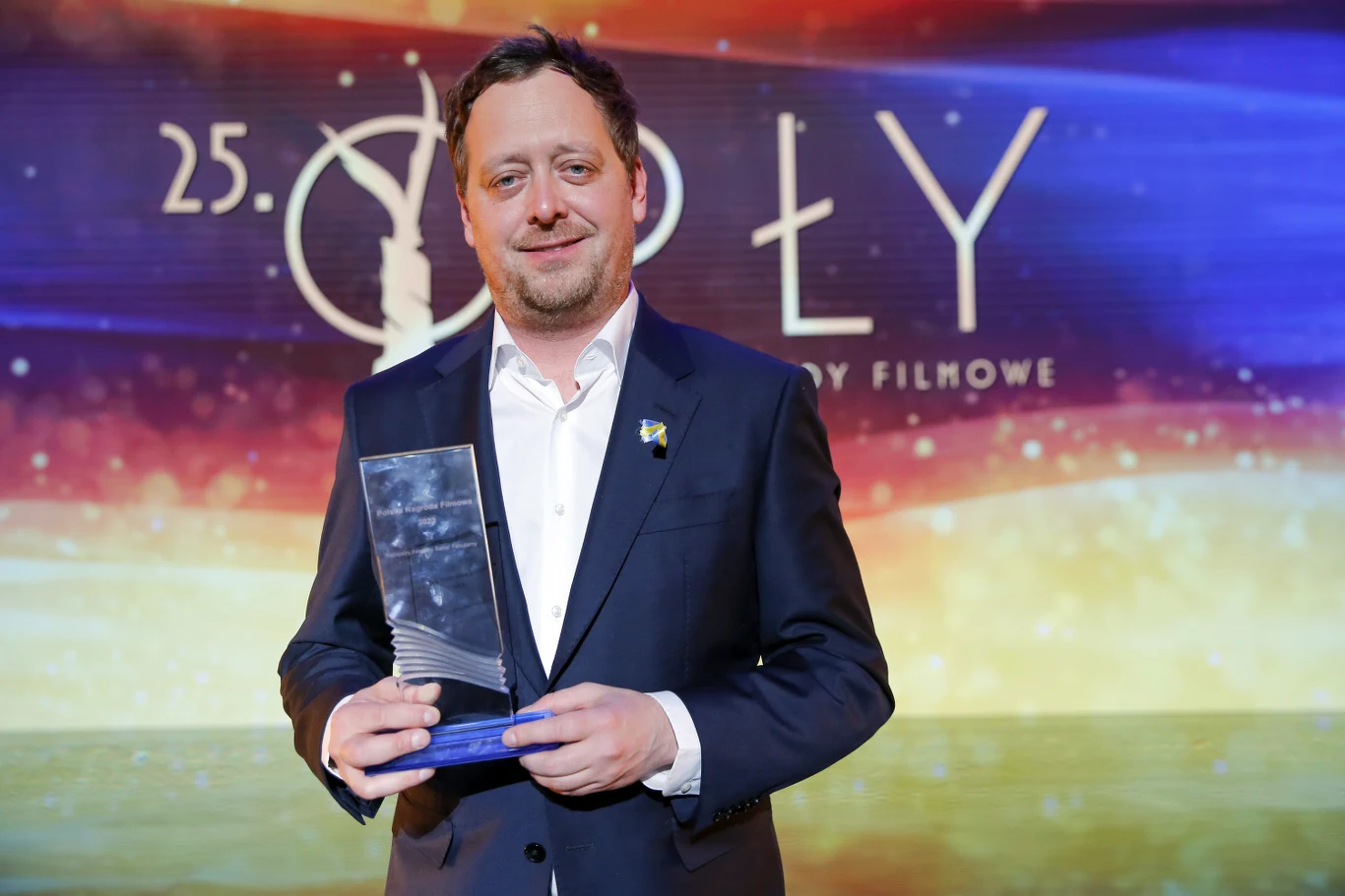 Jan Holoubek na 25. gali rozdania Orłów, Polskich Nagród Filmowych