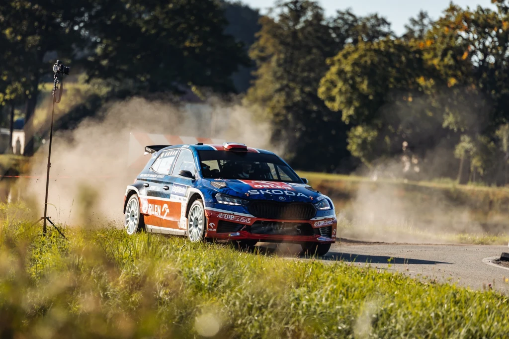 Mikołaj Marczyk na trasie tegorocznego Rajdu Śląska. W przyszłym sezonie Polak również powinien się tu pojawić