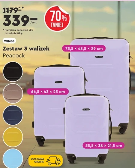 Walizka Wings