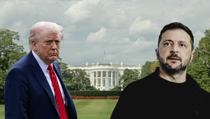 Wołodymyr Zełenski zabrał głos przed spotkaniem z Donaldem Trumpem