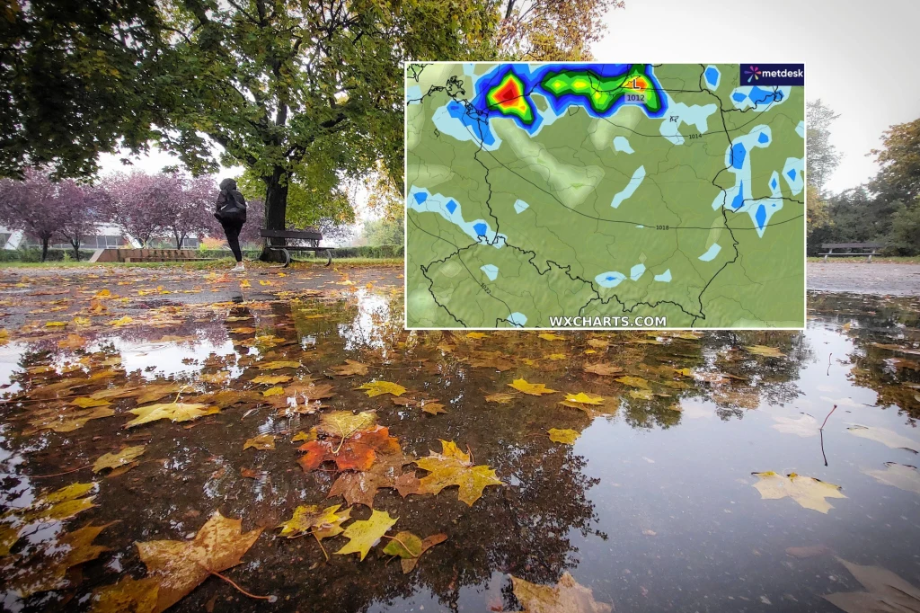 Przez cały piątek będzie pochmurnie i deszczowo. W nocy zrobi się jeszcze gorzej: nad morzem mogą pojawić się burze