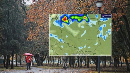 Pogoda będzie nieprzyjemna nie tylko w piątek, lecz również w nocy. Z czasem do Polski dotrą burze i silny wiatr