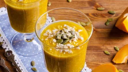 Jesienny koktajl dyniowy to świetne źródło beta-karotenu 