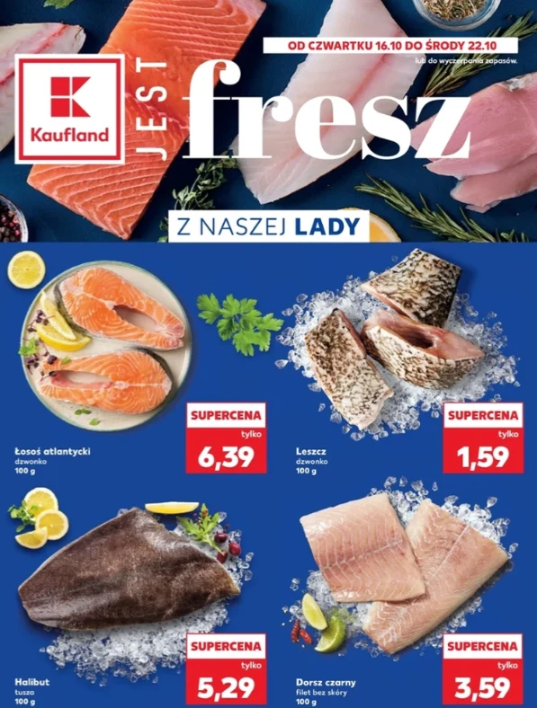 Jakie ryby kupisz teraz taniej w Kauflandzie