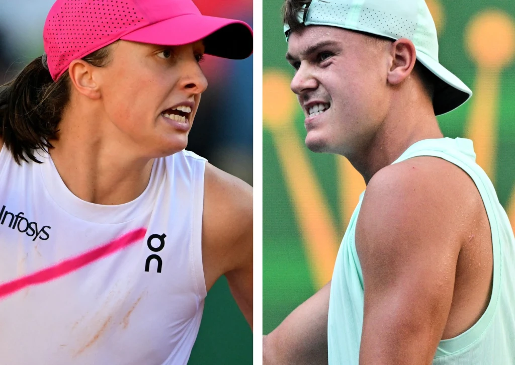 Iga Świątek i Holger Rune Iga Świątek i Holger Rune