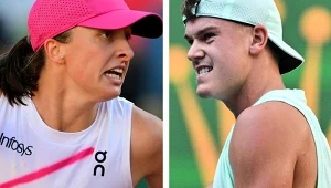 Iga Świątek i Holger Rune