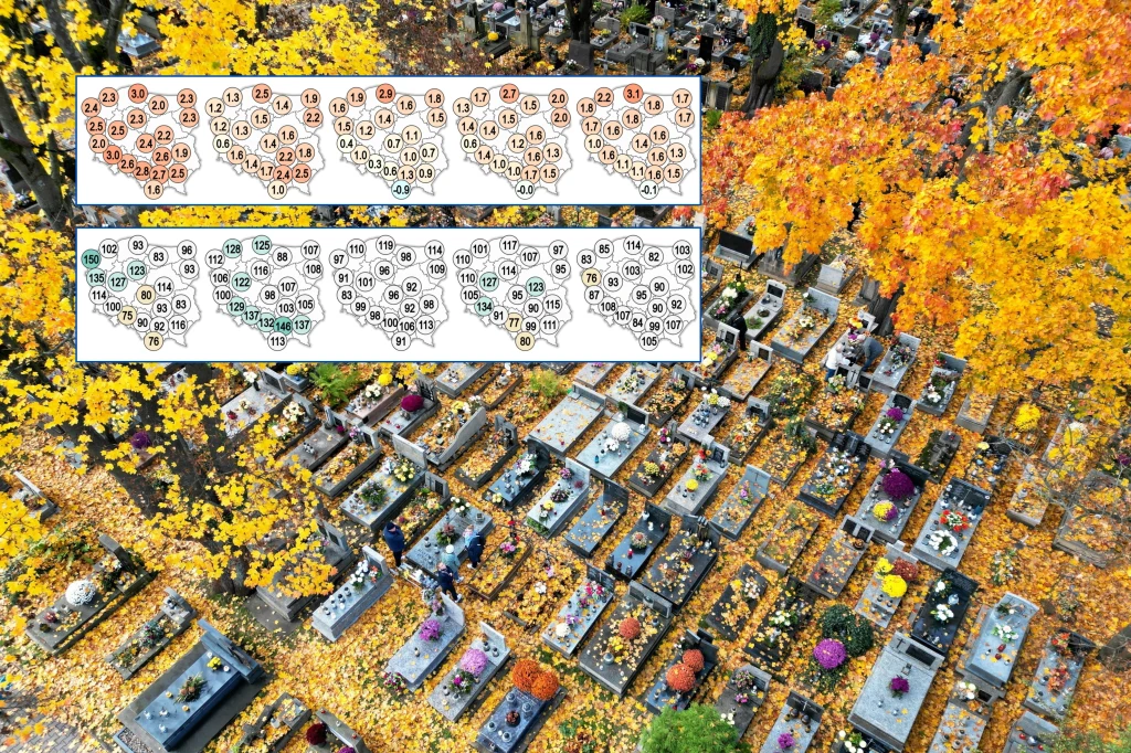 Pogoda na Wszystkich Świętych może być dość ciepła, jednak deszczu raczej nie unikniemy Pogoda na Wszystkich Świętych może być dość ciepła, jednak deszczu raczej nie unikniemy