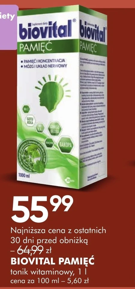 Napój witaminowy Biovital