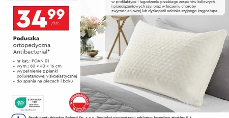 Poduszka ortopedyczna TEX