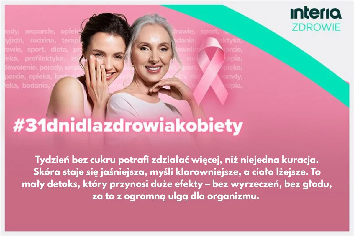 Nie musisz od razu zmieniać wszystkiego. Wystarczy kilka dni bez cukru, by zobaczyć różnicę w skórze, nastroju i samopoczuciu