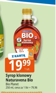 Syrop klonowy Bio Planet