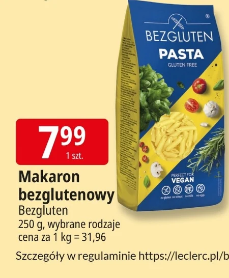 Makaron Bezgluten