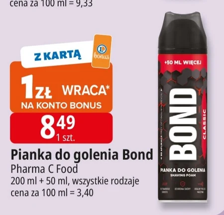 Pianka do golenia Bond