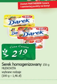 Serek homogenizowany Mlekovita
