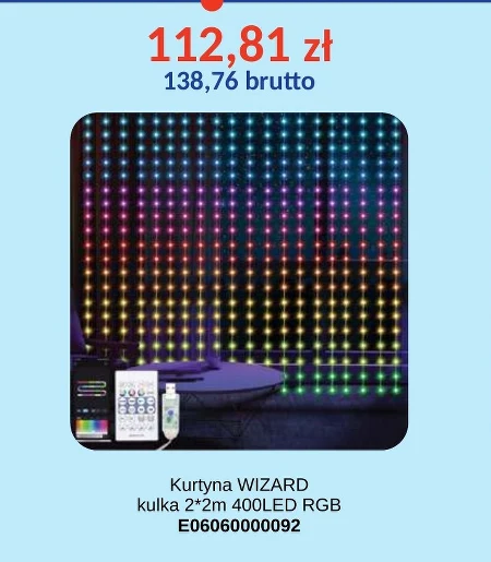 Kurtyna led