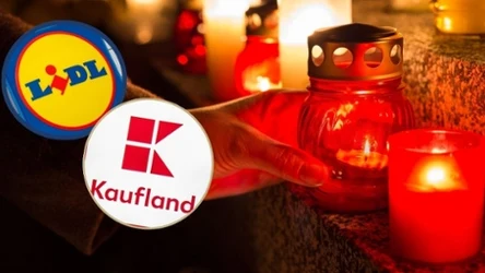 Znicze taniej w Lidlu i Kauflandie