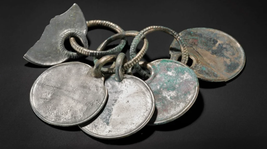 Część tzw. Peebles Hoard po renowacji. Cały projekt zajmie jeszcze kilka lat Część tzw. Peebles Hoard po renowacji. Cały projekt zajmie jeszcze kilka lat