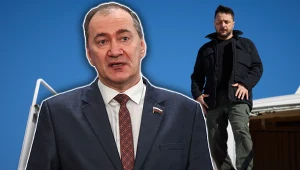 "Zyskał status żebraka". Rosyjski polityk kpi z wizyty Zełenskiego w USA