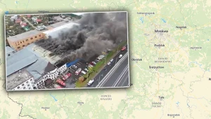 Ogromny pożar pod Moskwą. "W okolicy trudno jest oddychać"
