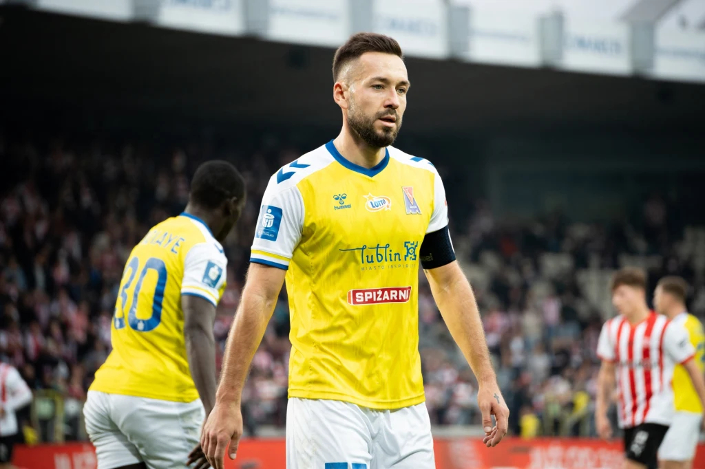 Piotr Ceglarz z Motoru Lublin Piotr Ceglarz z Motoru Lublin