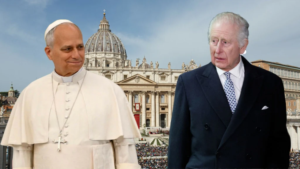 Historyczne wydarzenie w Watykanie. Modlitwa Leona XIV i króla Karola III.