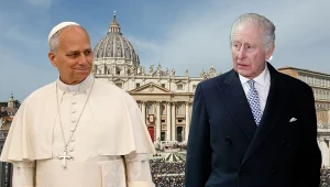 Historyczne wydarzenie w Watykanie. Modlitwa Leona XIV i króla Karola III.