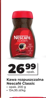 Kawa rozpuszczalna Nescafe