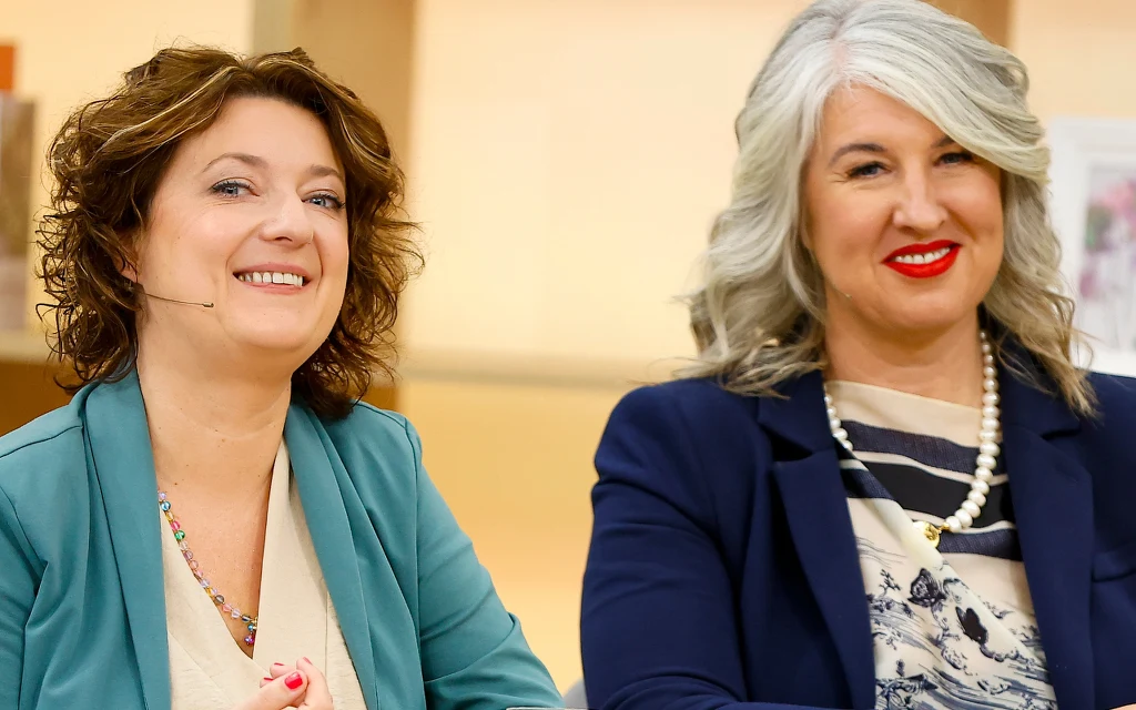 Kasia Matyjewicz i Małgorzata Dobrowolska