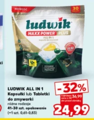 Капсули для посудомийних машин Ludwik