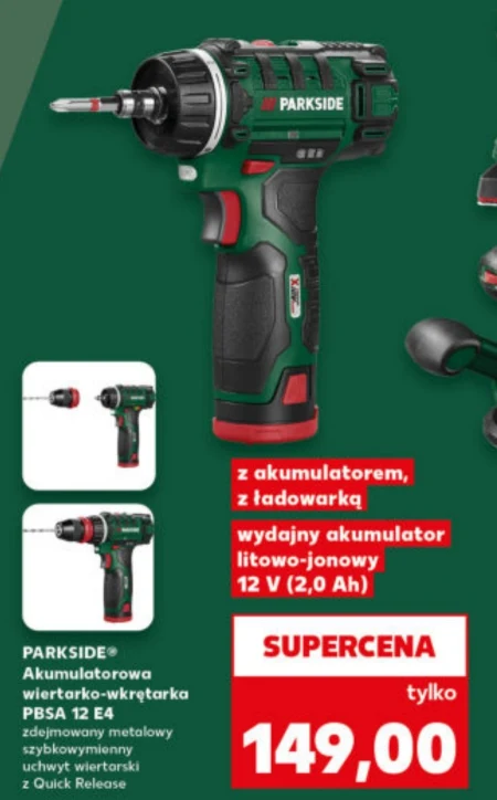 Wiertarka Parkside