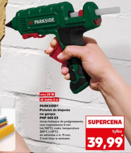 Pistolet do kleju Parkside