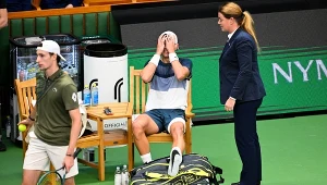 Holger Rune zerwał ścięgno Achillesa w półfinałowym meczu ATP 250 w Sztokholmie