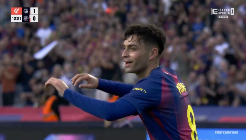 FC Barcelona – Girona FC 2-1. SKRÓT. WIDEO (Eleven Sports)
