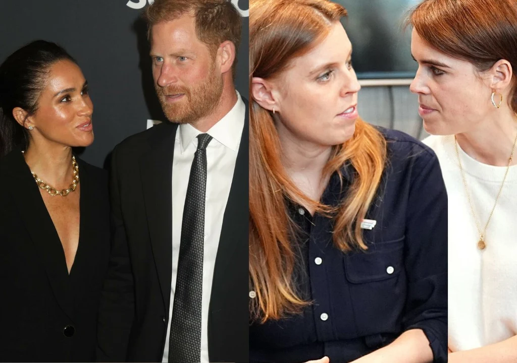 Meghan Markle, książę Harry, Eugenia, Beatrycze