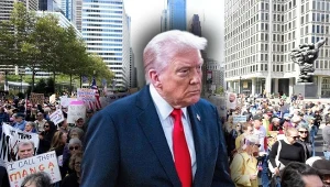 Protesty w Stanach Zjednoczonych pod hasłem "No kings". Demonstranci sprzeciwiają się polityce Donalda Trumpa