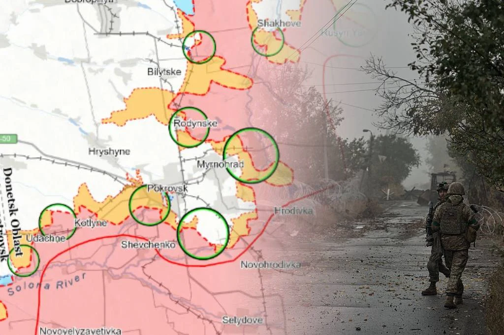 Analitycy wojenni przekazali nowe informacje o postępach Rosjan. Poczynili postępy w kierunku Pokrowska Analitycy wojenni przekazali nowe informacje o postępach Rosjan. Poczynili postępy w kierunku Pokrowska