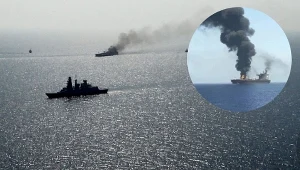 Jemen. Pożar na gazowcu