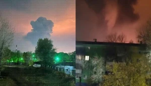 Wojna w Ukrainie. Doniesienia o eksplozjach na terenie Rosji