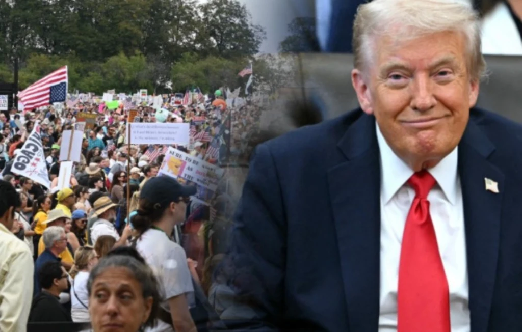 Prezydent Donald Trump zareagował na protesty, które w sobotę przetoczyły się przez amerykańskie miasta