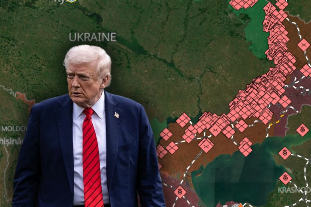 Wojna w Ukrainie. Donald Trump: Rosja zatrzyma jakieś terytorium, które zdobyła