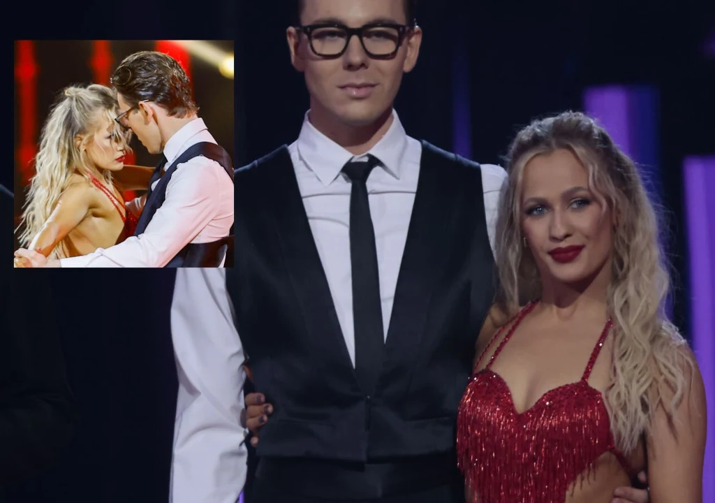 Mikołaj "Bagi" Bagiński i Magdalena Tarnowska zakończyli tango pocałunkiem.