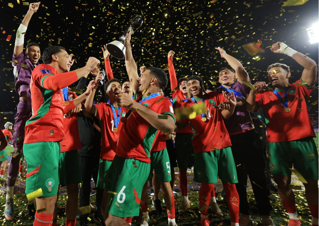 Reprezentacja Maroka U-20 triumfuje w MŚ
