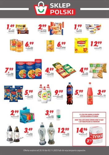 Gazetka promocyjna Sklep Polski, ważna od 20.10.2025 do 02.11.2025.