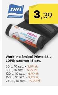 Worki na śmieci RAVI