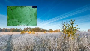 Przymrozki i mgły, potem zmiana. Polska w objęciach Tatiany