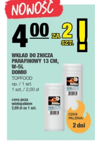 Wkład parafinowy Domio