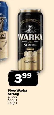 Piwo Warka Strong